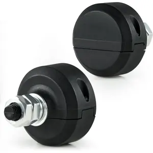 Magnetic Limit Switches, 2pc Round Switch Magnet Set for Sliding Gate Opener, 1200G Automatic Gate Opener Replacement Magnetic Limits, Nylon Gate Magnets Gate Opener Accessories for Home Garage