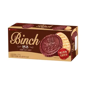 Lotte Binch Cookies 102 g - Delicious Snack Lotte Binch Cookies 102 g - Delicious Snack