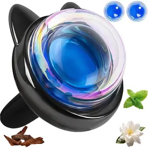 Longevity Car Air Freshener,Cute Cat shaped Vent Clip Car Diffuser with 2 Additional Essential Oil Refills, Long Lasting Car Vent Air Freshener, Cute Car Accessories Gift for Women Men,New Car