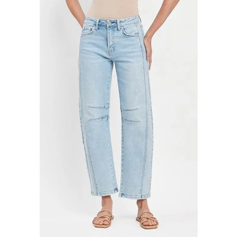 Taryn HR Barrel Jeans, Northern Lights