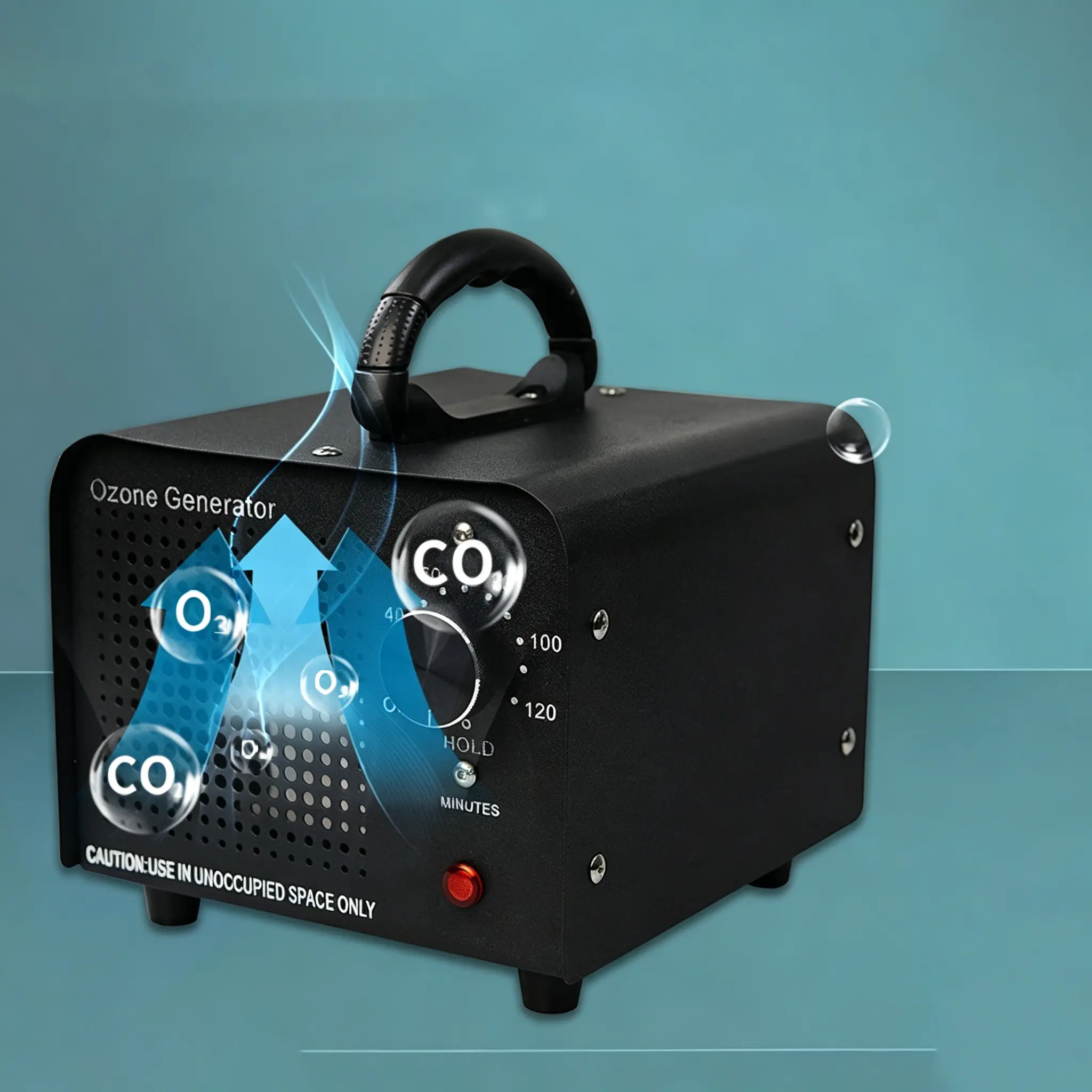 Household ozone generator, ozone generator air purifier, ion ozone device, timer for household use
