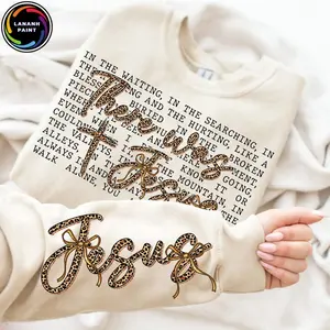 Faith Based Sweatshirt, Jesus Leopard Coquette Sweatshirt, Inspirational Religion Bible Verse, God Religious