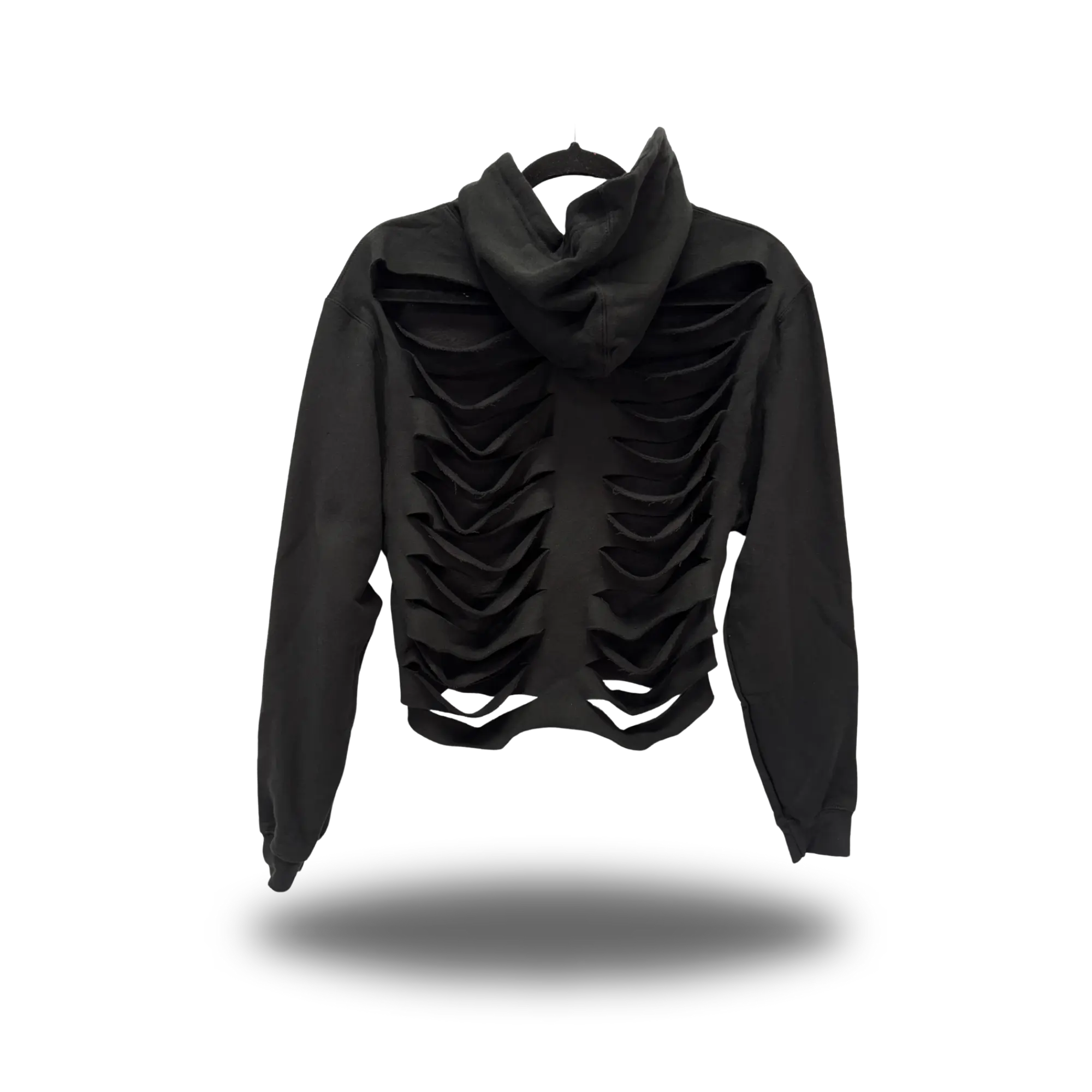 TheDriveClothing Road Rash Black Crop Hoodie 1.0 – Y2K Streetwear Cropped Hoodie, Edgy Biker Fashion, TikTok Viral Grunge Outfit, Oversized Urban Festival Style, Unisex Hoodie