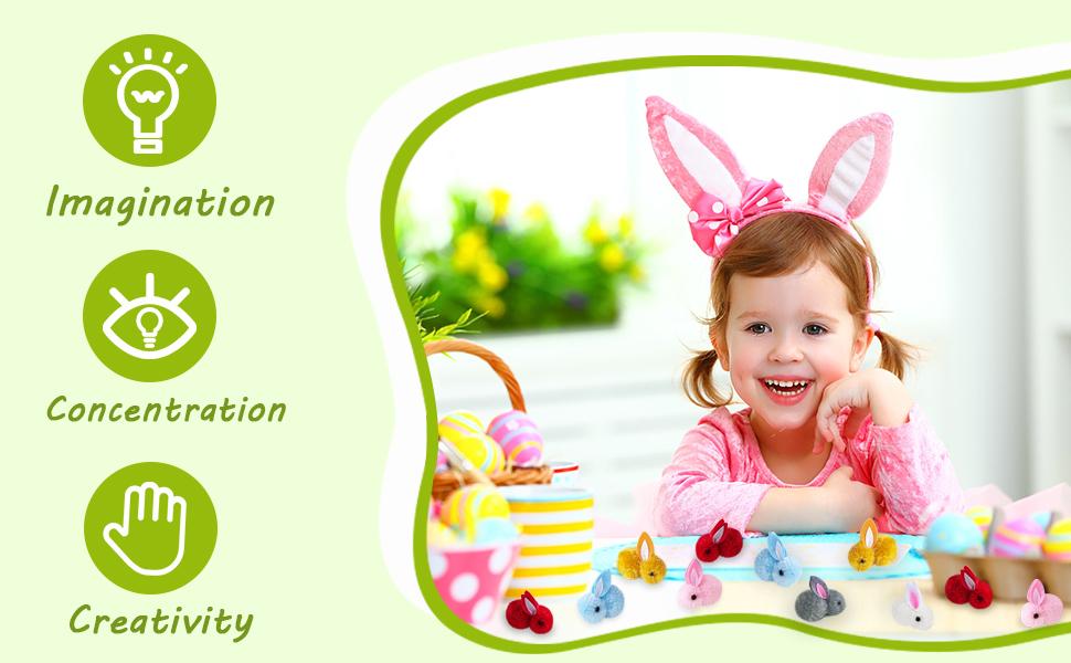 30 Pack Easter Eggs Fillers with Mini Easter Bunny Plush – Colorful Bunny Stuffed Animals, Easter Basket Stuffers for Kids, Toddlers, Teens, Boys & Girls