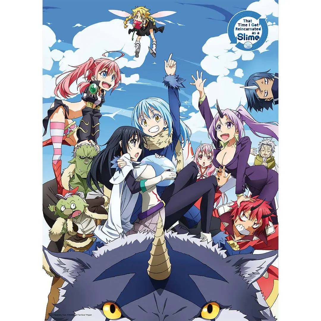 That Time I Got Reincarnated as a Slime Group Poster Set