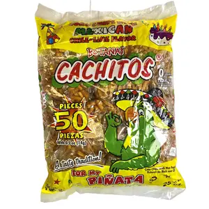BOTANAS CACHITOS CHURRITOS TRADICIONALES SABOR CHILE - 700 GRAMS Corn Chips with Hot Pepper Product of Mexico Spicy Snack