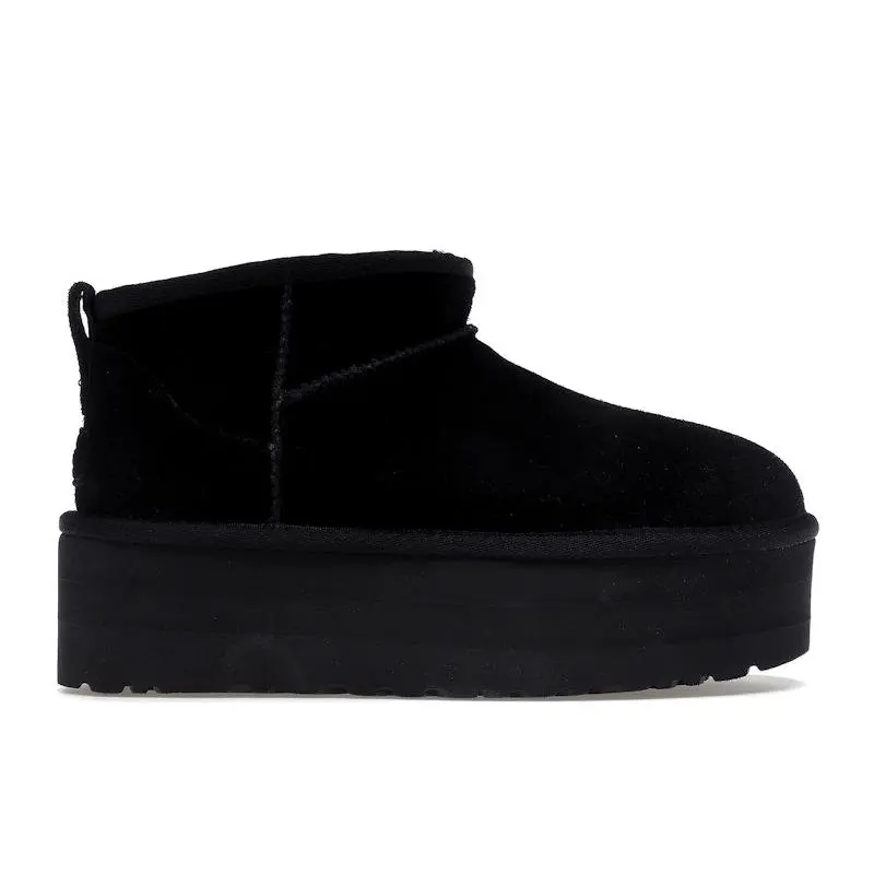 UGG Women's Classic Ultra Mini Platform Boot Black, from StockX UGG Women's Classic Ultra Mini Platform Boot Black, from StockX