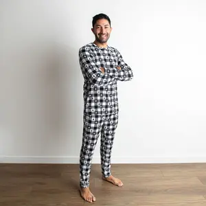 Crew Neck Bamboo Christmas Pajamas