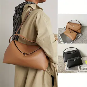 Swedish Brand Tote Women's Bag - Fashion T-shaped Lock Large T-Lock Textured-Shoulder Bag - For Women - Suitable for Everyday Use, Shopping, Travel - Perfect Gift for Fashionistas