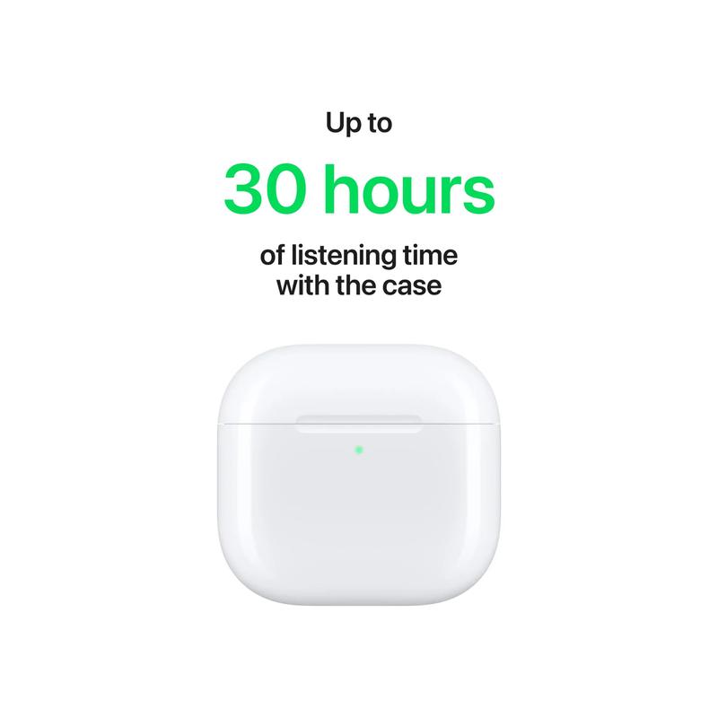 Apple - AirPods 4 - White