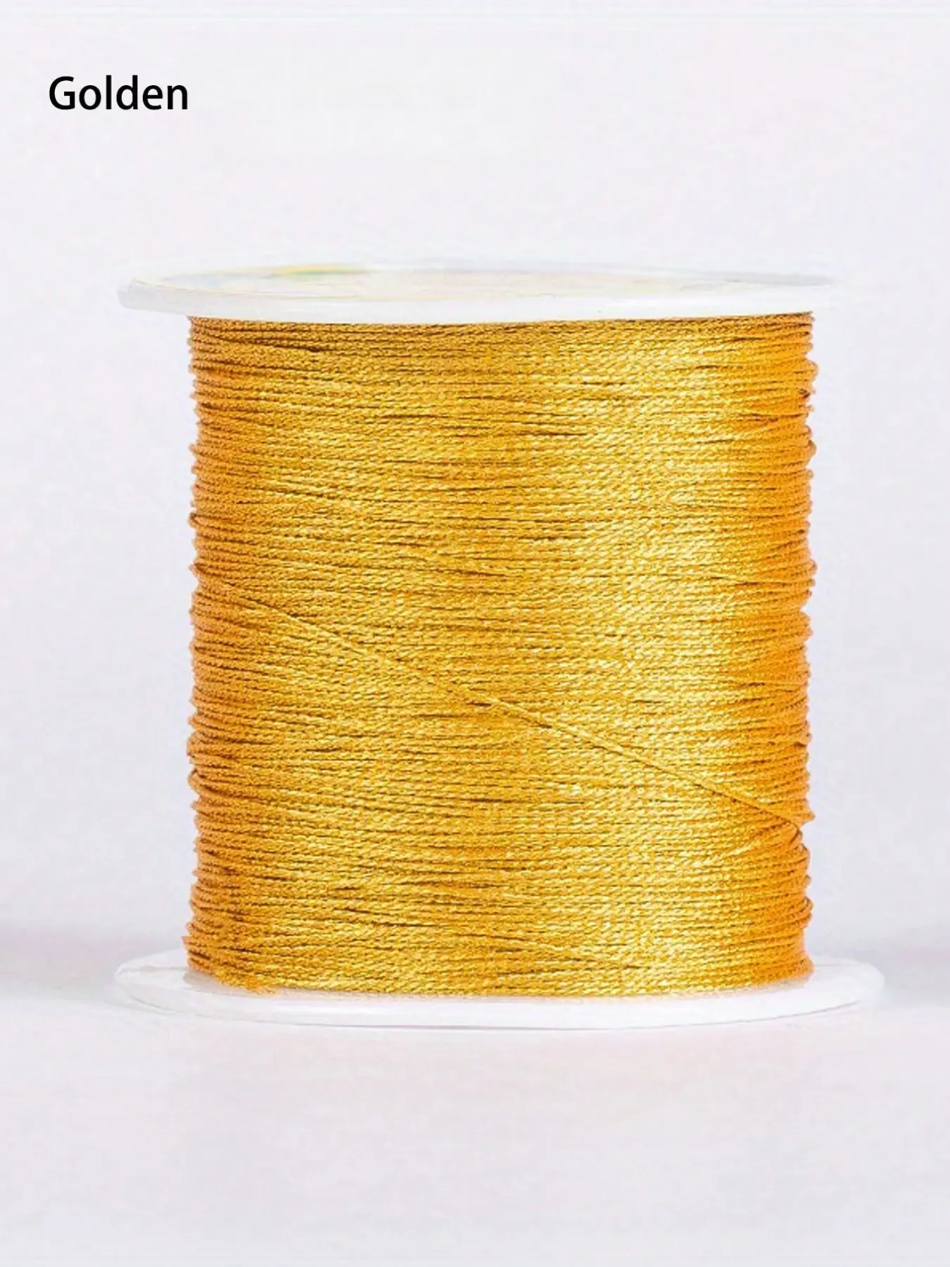 coloMulti-color/Gold/Silver Thread Macrame Cord Rope Braided String For Bracelet Necklace DIY Tassels Beading Shamballa String Jewelry Making Supplies DIY Crafting