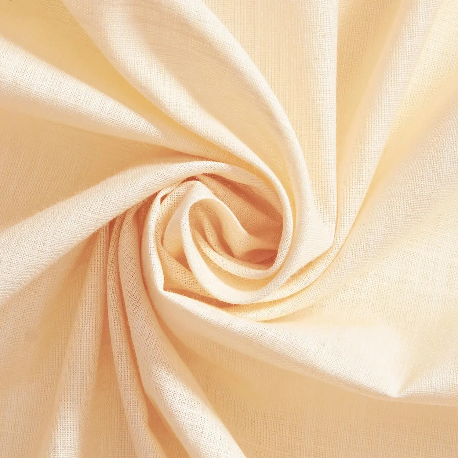 Natural Alpine Shirting Broadcloth Fabric — 44/45" Wide — Poly‑Cotton