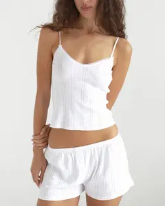 Cou Cou — The Long Cami | White
