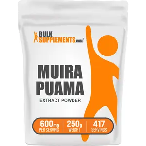 BulkSupplements - Muira Puama Extract Powder - Energy Boost - Cognitive Support - 100g-1kg - 600mg per Serving