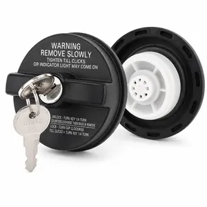 Locking Gas Cap, Lock Fuel Cap For Toyota 4Runner,Camry,Corolla,Tundra,Tacoma,Rav4,Highlander,Avalon,Sequoia,Prius & Honda Civic,Accord,CRV,Fit,Pilot & Nissan Altima,Sentra &Chevy Silverado