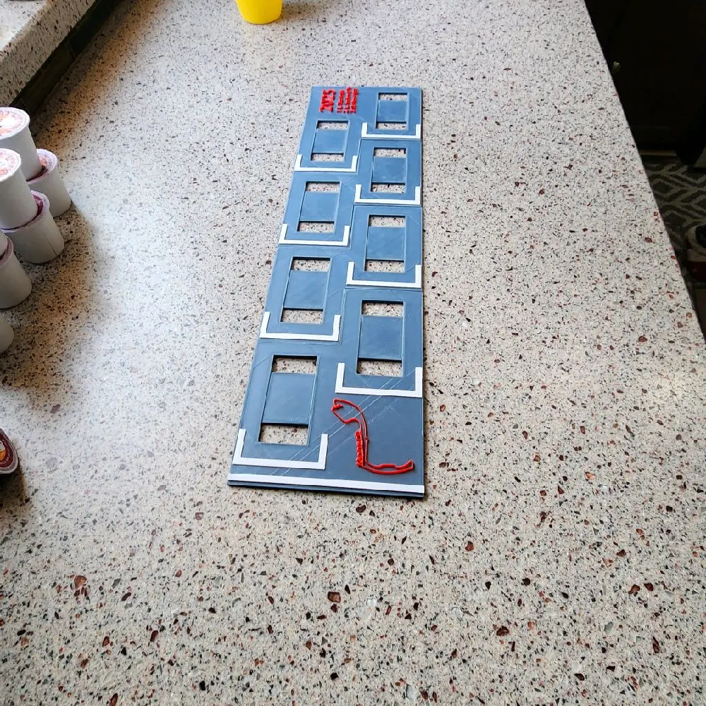 Diecast Starting Grid - 2025 Monoco - Holds 8 cars - Gray