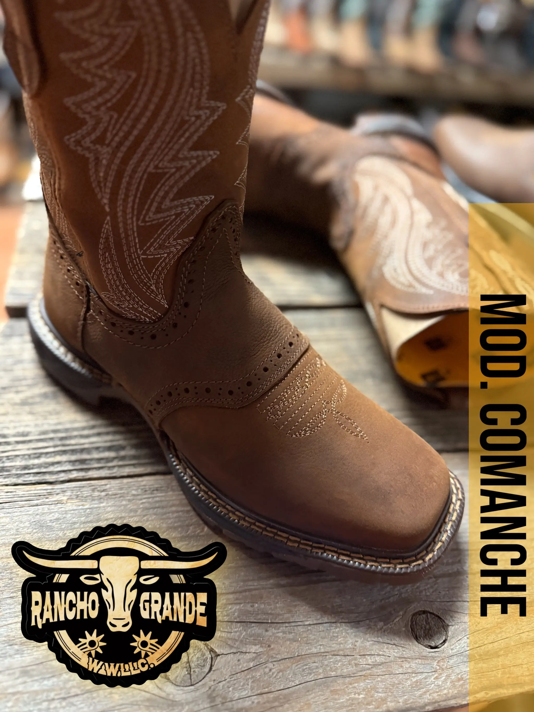 Flexible Boots Acid, Oil, Slip Resistant COMANCHE