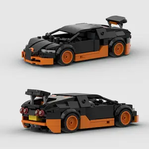 333pcs Moc Building Block Car Model Set, Stem Educational Creative Toy, Adult DIY Assembly Kit, Perfect Gift for Boyfriend, Husband, Christmas, Moc Blocks Set