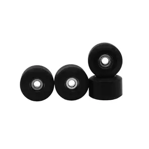 Apex New Street Wheels - 71D Urethane - Ultraspin Bearings - "Pitch Black"