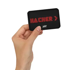 Hacker v3 - Embroidered patches
