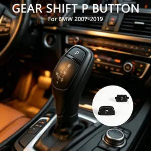 Gear Shift P Button Switch Cover for BMW 3 5 7 Series E90 F30 F10 F01 X3 X4 X5 X6 F25 F26 E70 Interior Trim Accessories