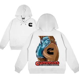Cummins Diesel Lifestyle Streetwear Hoodie & Sweatshirt, Cummins Diesel Outfit for Car Engine Lovers, Car Enthusiasts Shirt, Full Size, Full Color