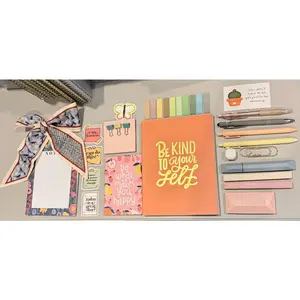The Working Woman’s Mystery Desk Edit--journal, notepads, pens, etc.