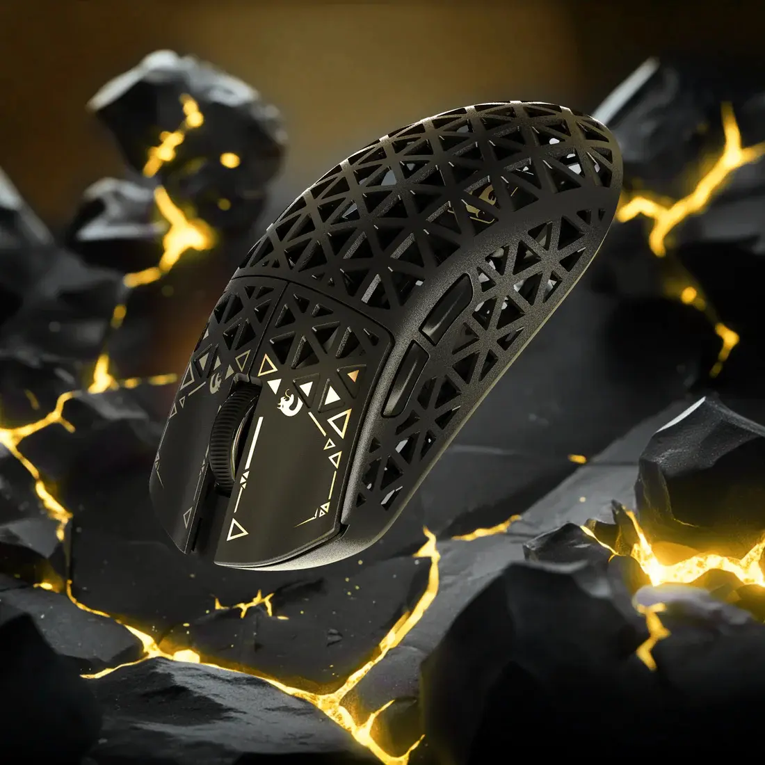 MAMBASNAKE M5 Ultra Carbon Fiber Wireless PAW3950MAX Gaming Mouse