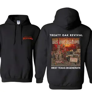Treaty Oak Revival Hoodie - Unique Album Cover Design With Pool Balls, Ideal For Music Fans,Heavy Cotton Gildan 18500, Unisex Top, Menswear Womenswear
