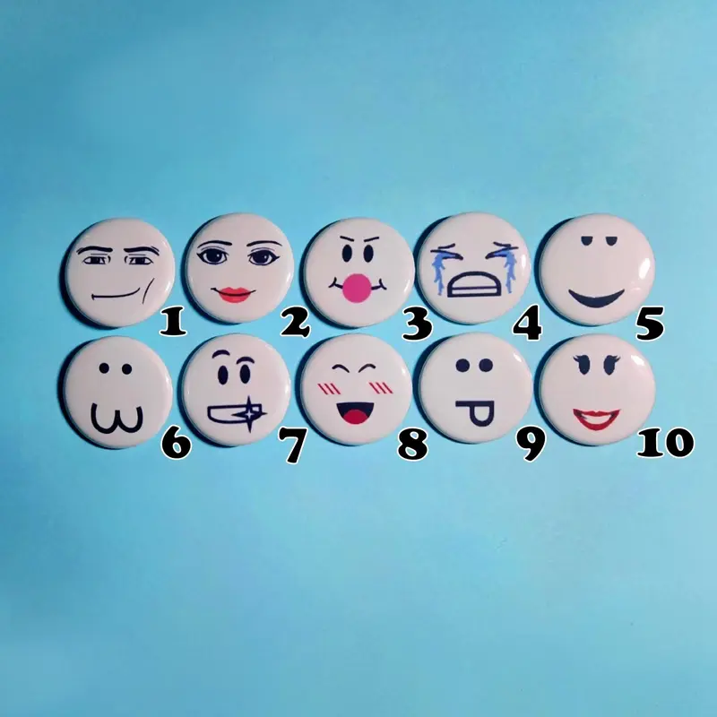 Dandy's World Halloween Toon Buttons! Kawaii Accessory for Bags