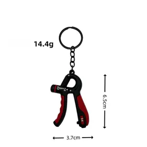 New Simulation Mini Fitness Hand Grip Keychain - Fidget Toy for Stress Relief, Sports Gift for Men (Wholesale)