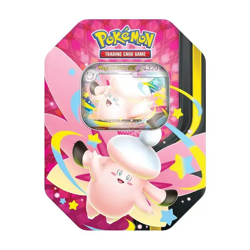 Mega Moonlit Clefable Ex Tin