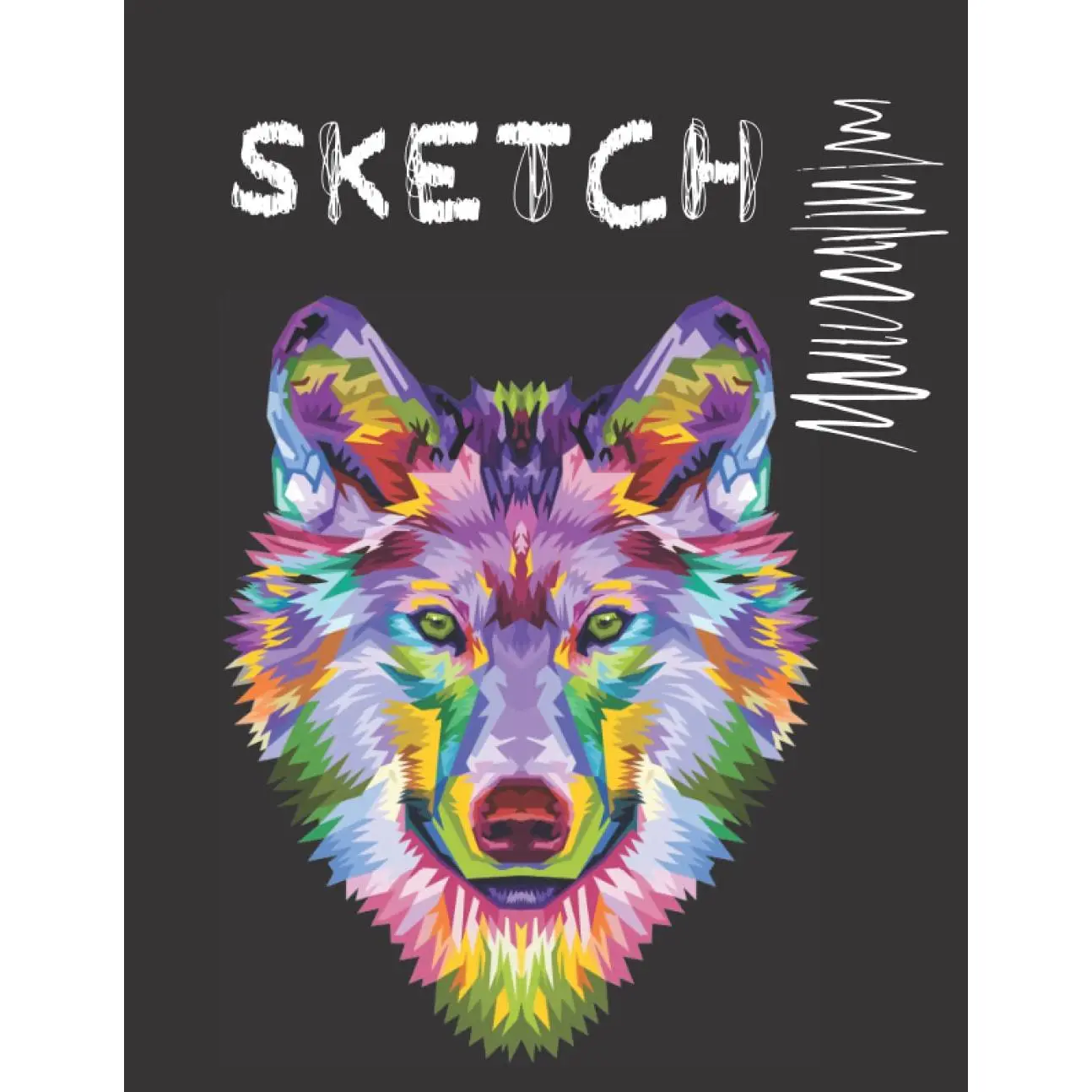Cover Sketchbook: Sketchbook With a Colored  on the Cover | Blank Sketch Pad Tablet | 8.5x11 120 pages | Gifts for  Girls Boys Teens Adults | for Drawing Painting Charcoal Ink - Paperback