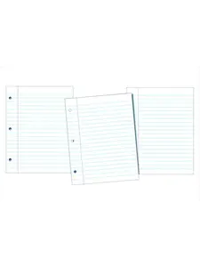 School Smart 085427 Sulphite Paper Essay And Composition Paper- 8 x 10.5 In- 20 Lbs. - White