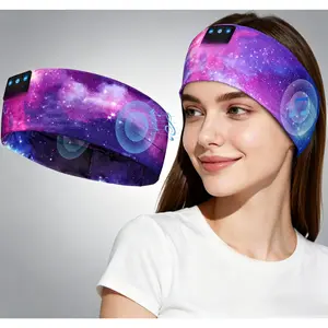 Bluetooth Sleep Headband Headphones - Slim HD Stereo Wireless Over-Ear Earphones, Ideal for Side Sleepers, Sports, Travel, Meditation & Insomnia Relief, Perfect Gift