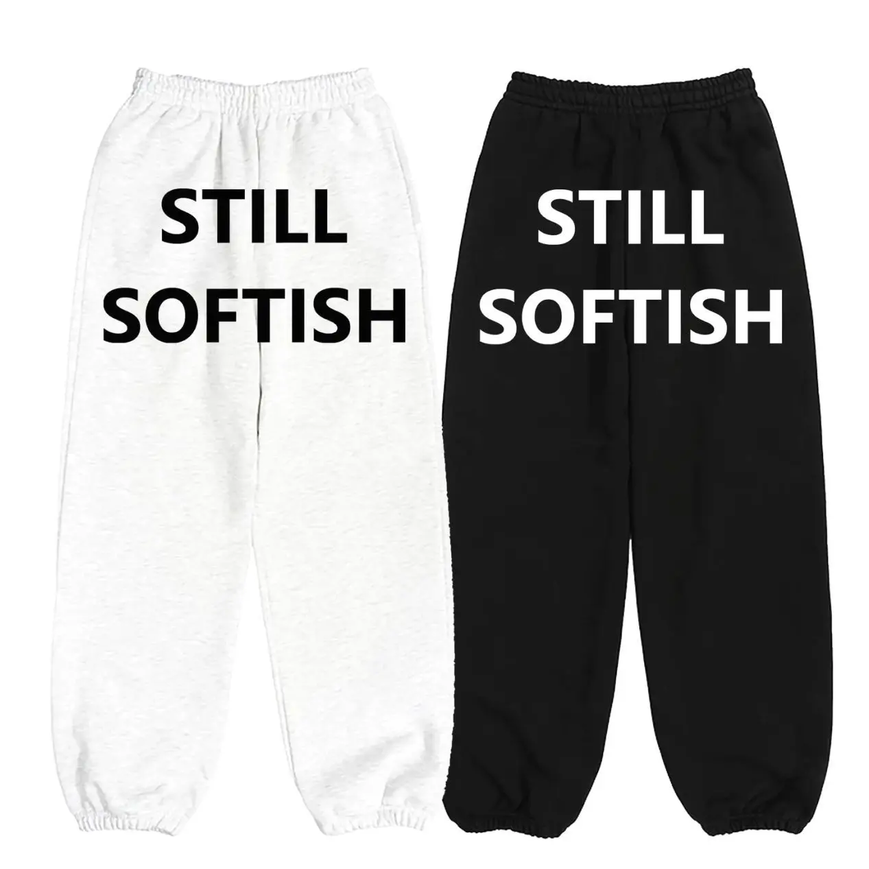 Still Softish Sweatpants, Soft Girl Era Joggers Cozy Aesthetic Pants, Comfort Core Sweatpants, Introvert Graphic Joggers, Unisex Lounge Wear W