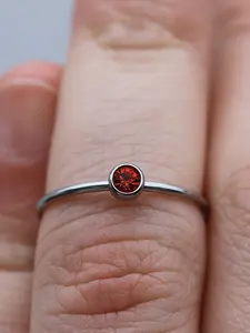 July Birthstone Ring
