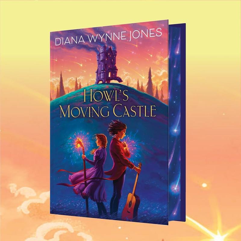 Howl’s Moving Castle Deluxe Limited Edition by Diana Wynne Jones [Hardback Book] Luminous Artwork & Foil Stamping 2025 Release