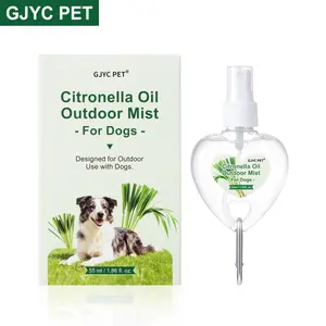 Citronella Oil Outdoor Mist for Dogs Natural plants - easy to carry, Citronella Oil Mist, suitable for daily care of dogs, multi-dog families, hiking, camping, or daily walks, Essential for dogs, creating a refreshing environment for them