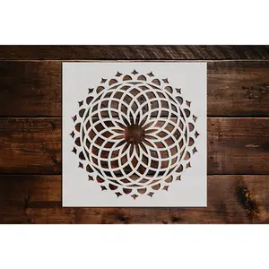 Flower Stencil - Art and Wall Stencil