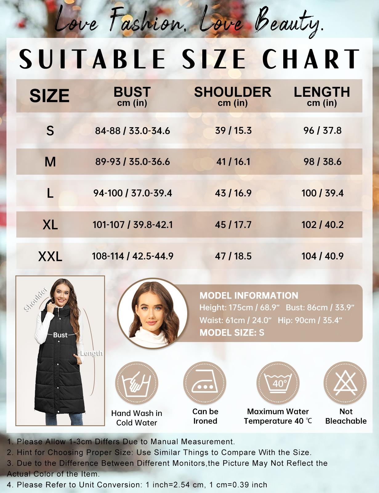 HEEKPEK Womens Puffer Vest Winter Hooded Sleeveless Zip Up Long Puffy Jacket Warm Thick Quilted Coats with Pockets Casual Basic #outdoorfun