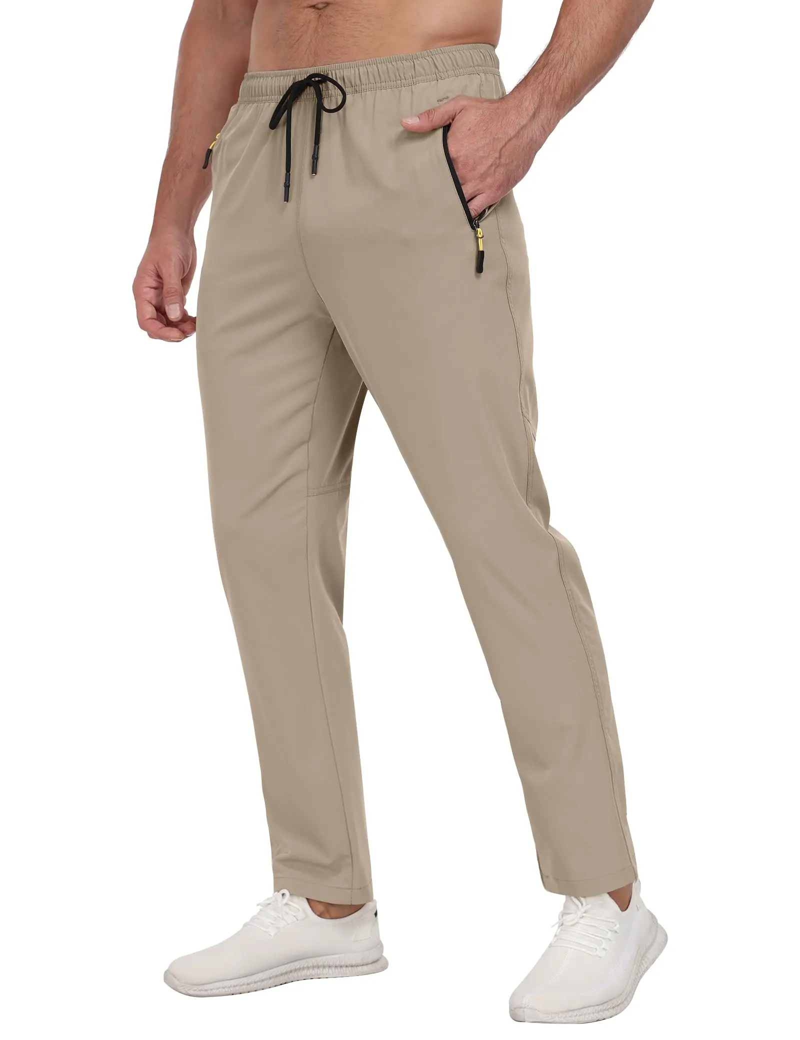 Zoofly Men's Sweatpants Athletic  Breathable Quick Dry Water Resistant Jogger Track  Workout Hiking tactical pant