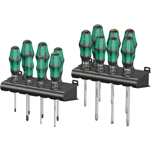 WERA 05105630001 KRAFTFORM BIG PACK SERIE 300 S/DRIVER SET  16 PCS.