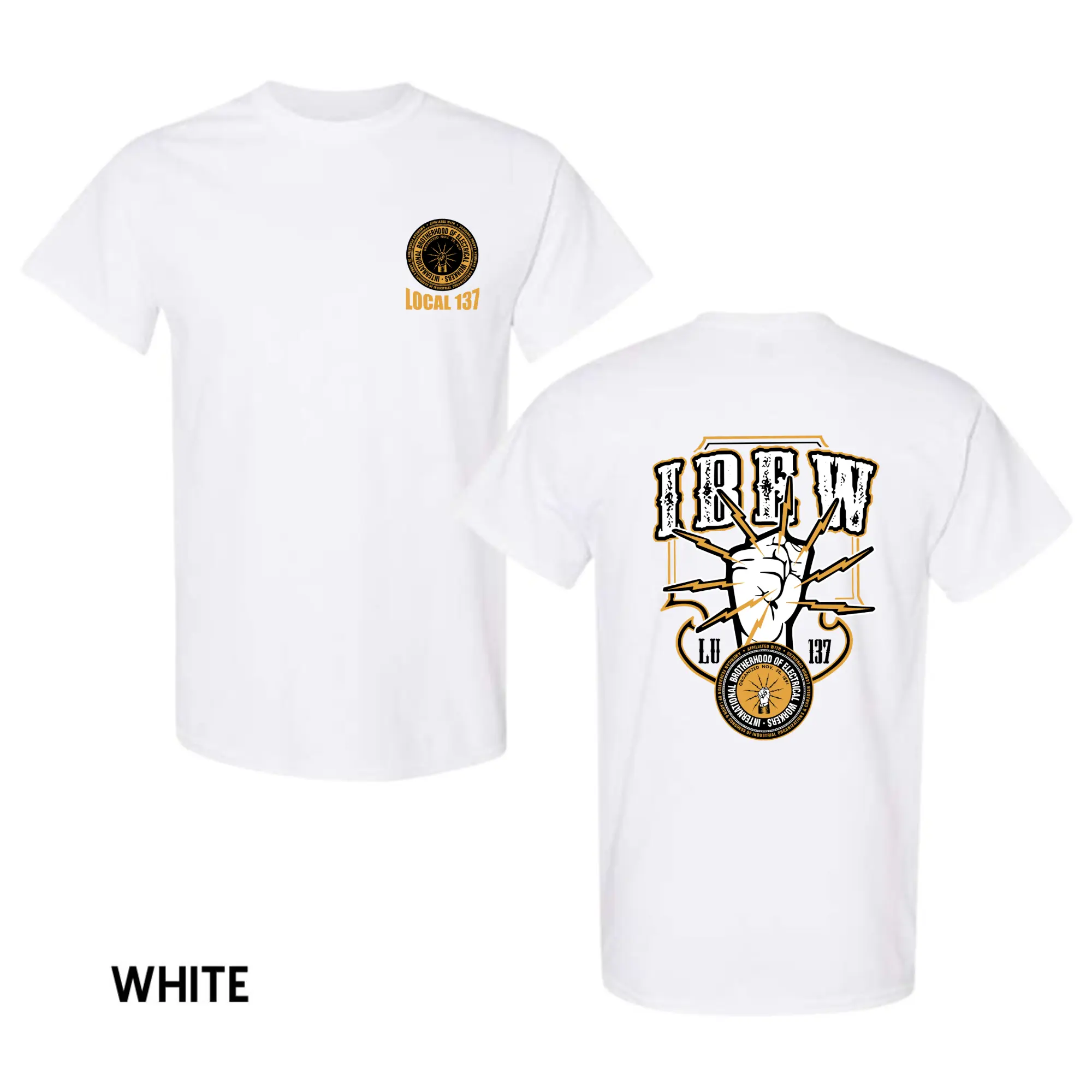 IBEW Local 137 T-Shirt, Trendy Graphic Tee, Gift for Him