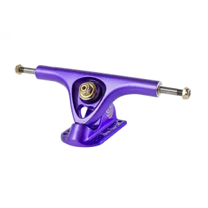 V3 Hollow Lite 180mm 50º Longboard Trucks Purple Satin