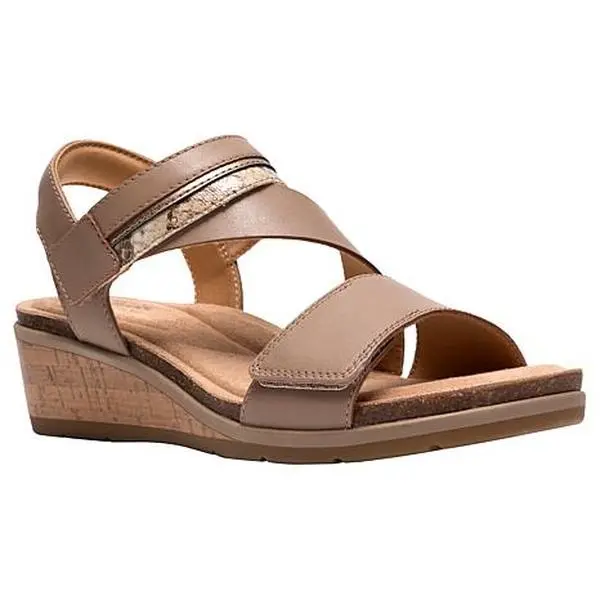Clarks Collection Kacha Wave Wedge Sandal Clarks Collection Kacha Wave Wedge Sandal