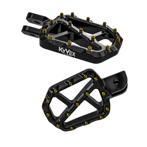 KyVex Billet Wide Foot Pegs
