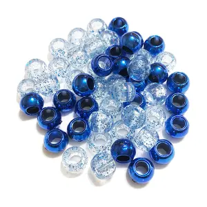 Starry Night Glitter Hair Beads
