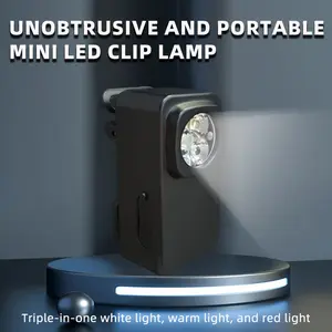 OLIGHT Oclip Pro Mini LED flashlight, floodlight, and red light, 300LM bright USB-C rechargeable flash, car repair lighting, hiking lighting, small flash for beach camping (green