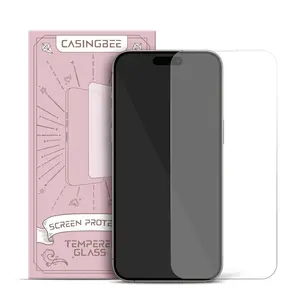 2 PCS Tempered Glass Screen Protector for iPhone Cover Protective